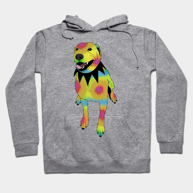 Grateful Dawg Tie-Dye Hoodie by Special Summon